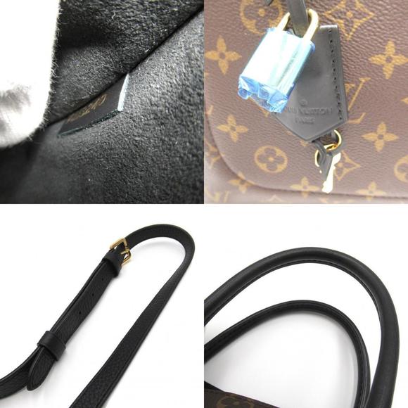 Louis Vuitton Flower Tote Shoulder Bag Brown - Picture 9 of 10